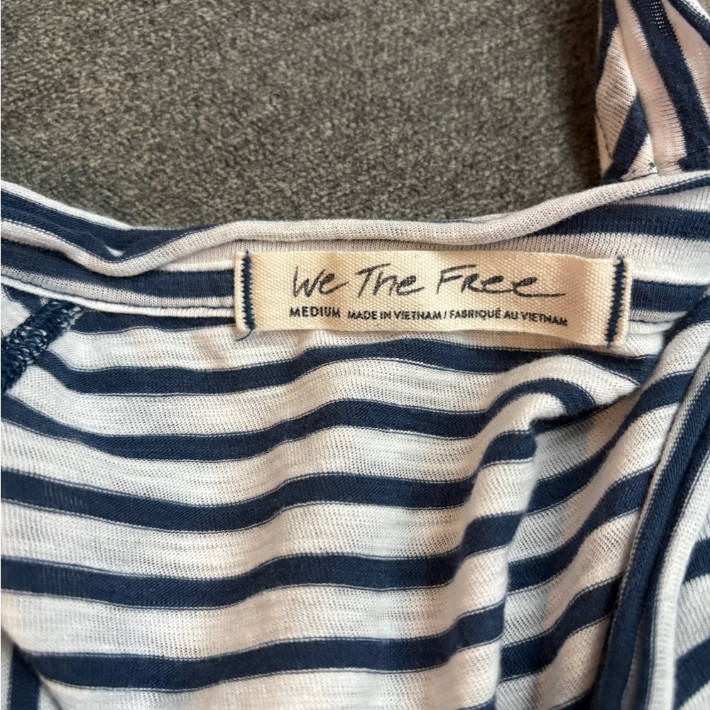 we the free striped tee